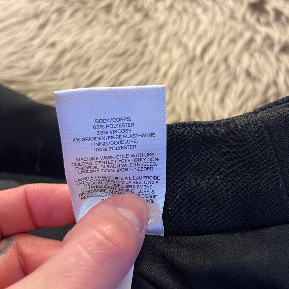 Express Black A-Line Skirt size 16 - Picture 5 of 7